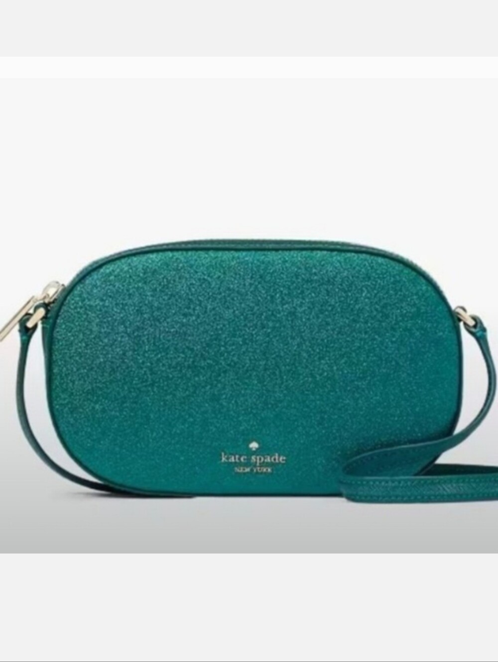 Kate Spade ♠️ Glimmer Glitter Real Ival Crossbody NWOT